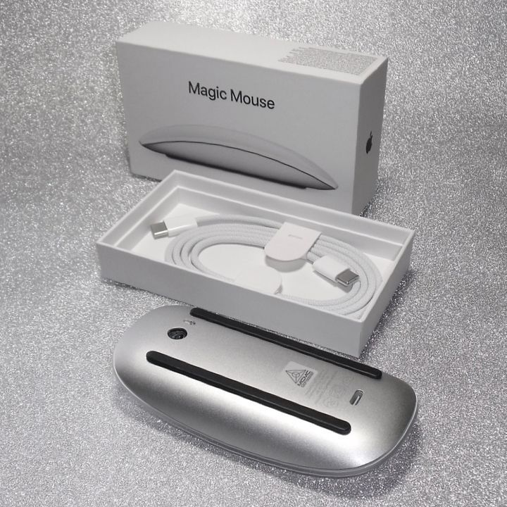 Magic Mouse(USB-C) A3204 white 最新マジックマウス白色 - メルカリ