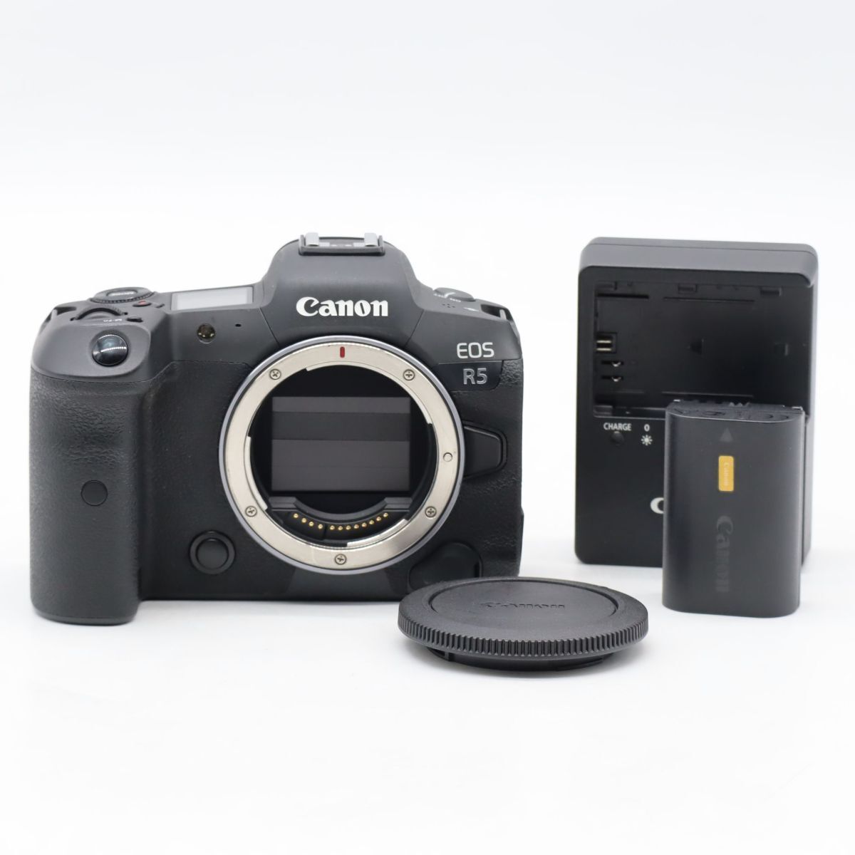 キャノンEOS R5 CANON ボディ ミラーレス一眼フルサイズやや使用感あり 