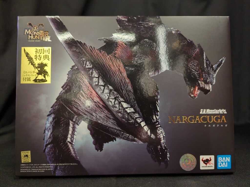 BANDAI SPIRITS S.H.MonsterArts ナルガクルガ 初回特典付 - メルカリ