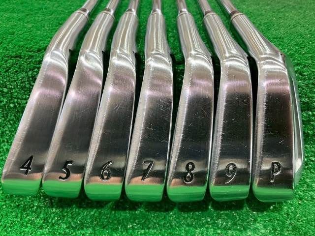 激安[666] アイアンセット 三浦技研 CB-1008/NS1050GH 7本セット/S/27