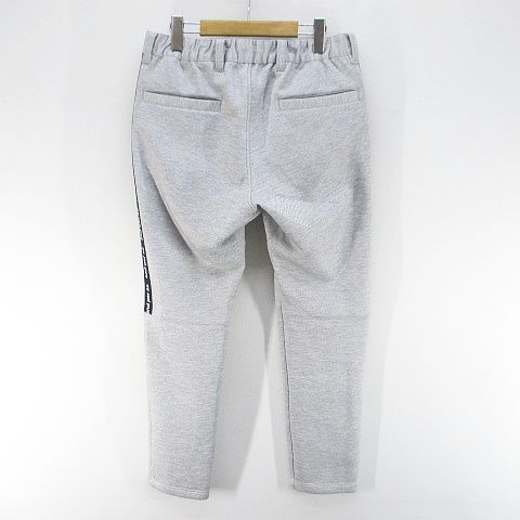 and per se　ストレッチスエットパンツ　グレー　L アンパスィ and per se ゴルフウェア テックスウェットパンツ ロング丈
