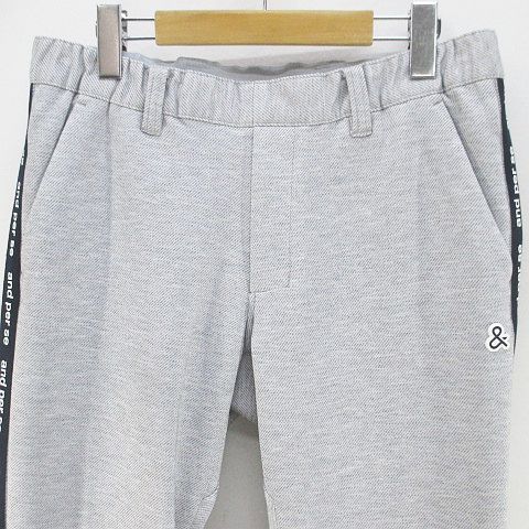 アンパスィ and per se ゴルフウェア テックスウェットパンツ ロング丈