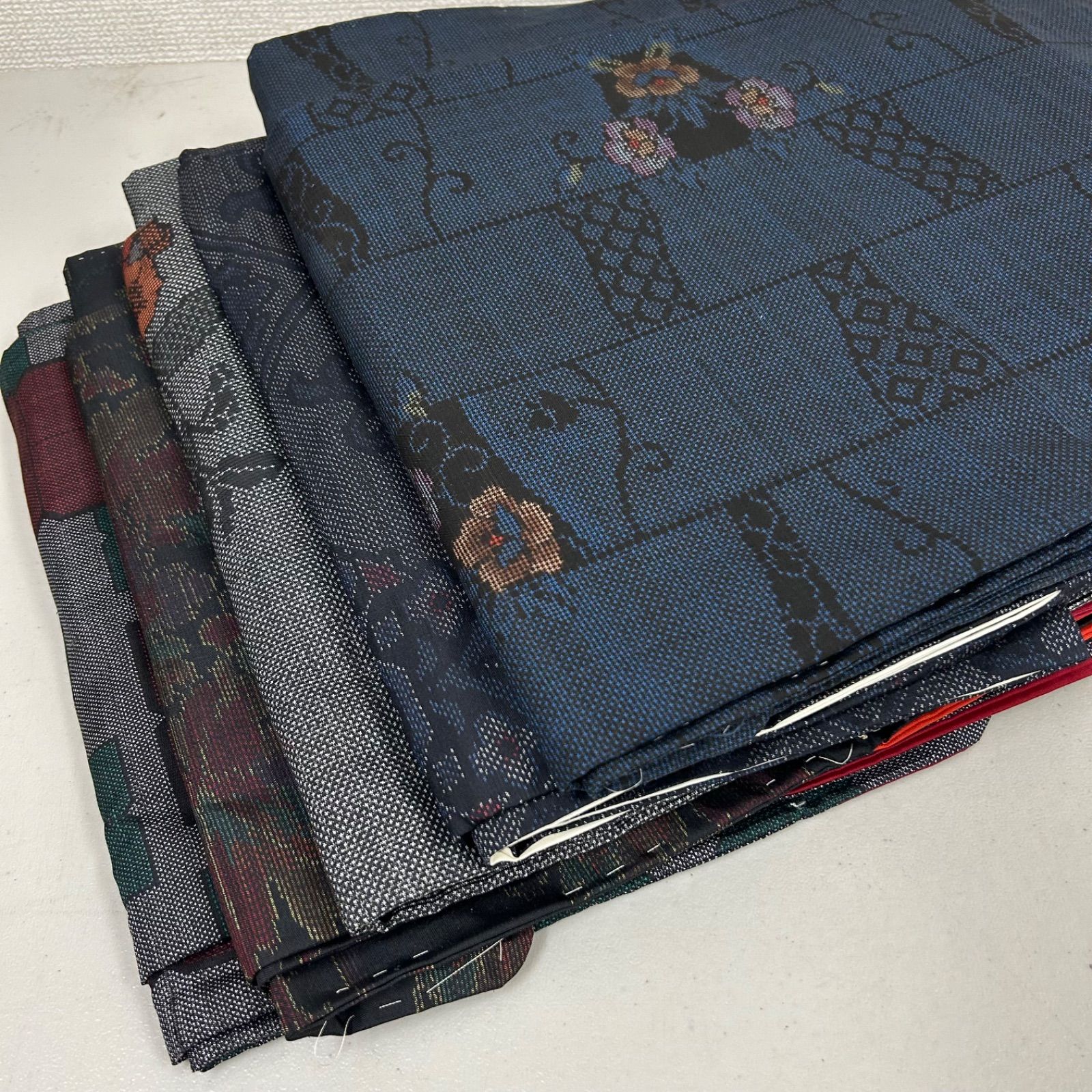 大島紬 着物 正絹 5着 着物まとめ売り リメイク材料 m-766 - メルカリ