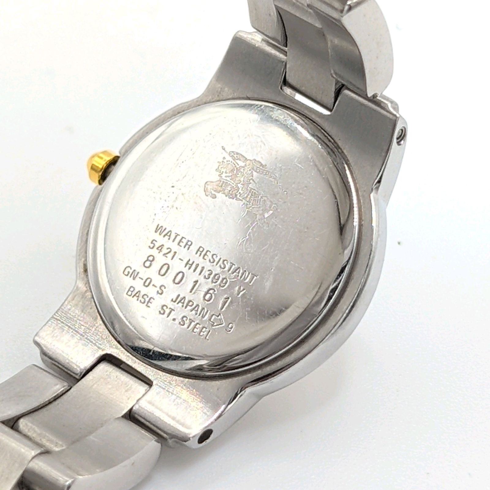 ★超美品！バーバリー 5421-H11399 ピンクレディース腕時計　動作良好 Burberrys 5421-H11399 Watch Ladies Round Silver Pink dial Y2K 00S