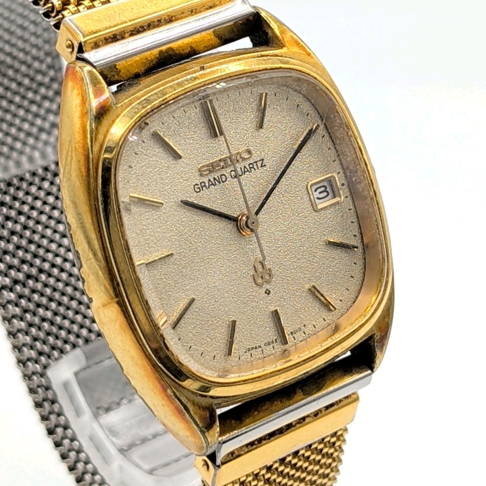 SEIKO Grand Quartz 4842-5011 Watch Men