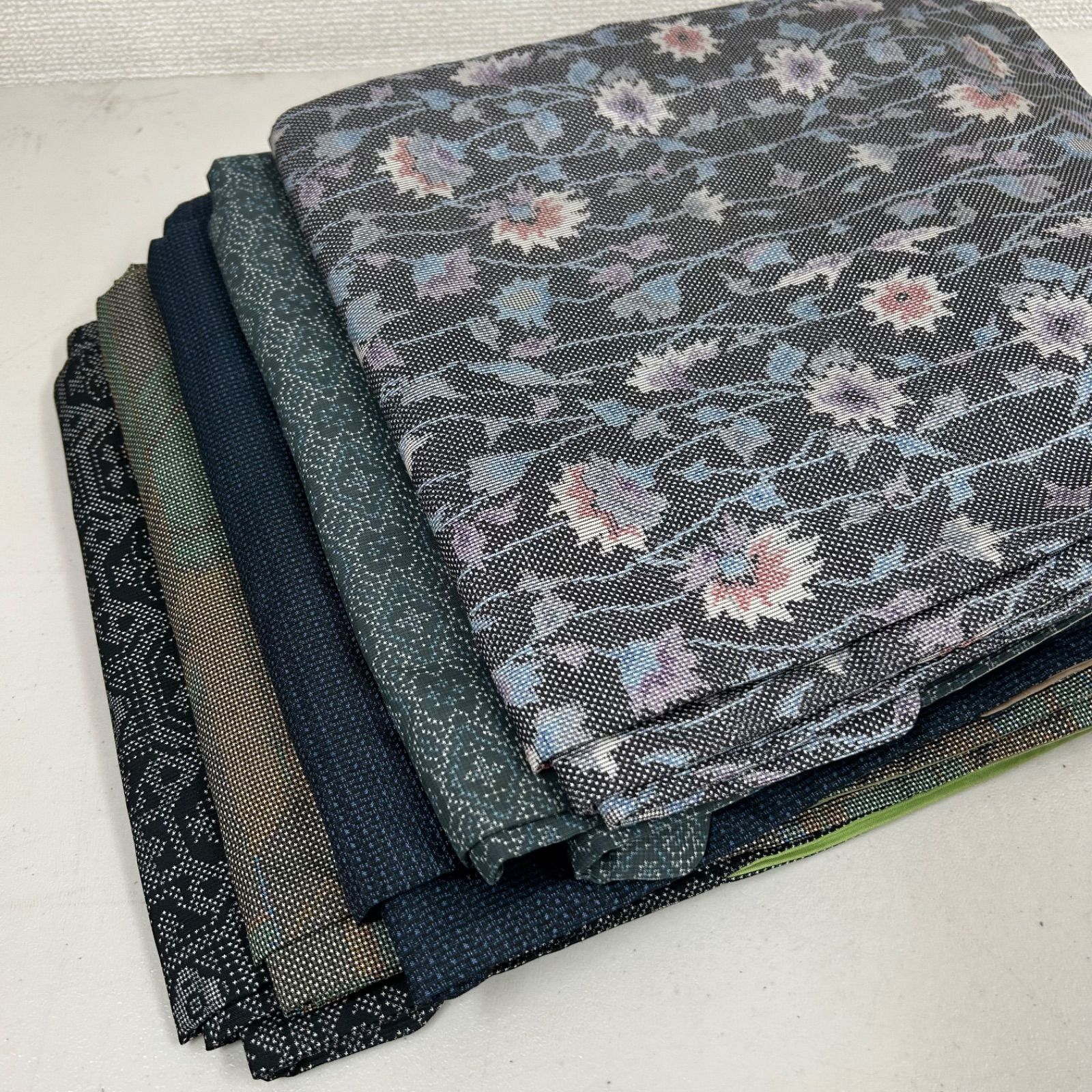 大島紬 着物 正絹 5着 着物まとめ売り リメイク材料 m-767 - メルカリ