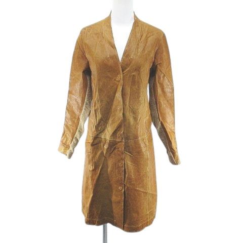 トランジットパーサッチ Transit par such ロング丈 ノーカラーコート  