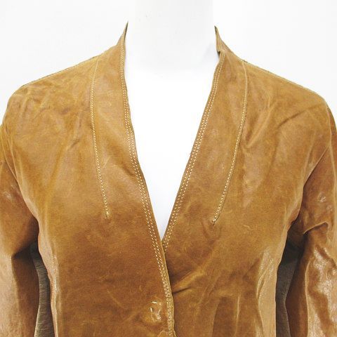 トランジットパーサッチ Transit par such ロング丈 ノーカラーコート  