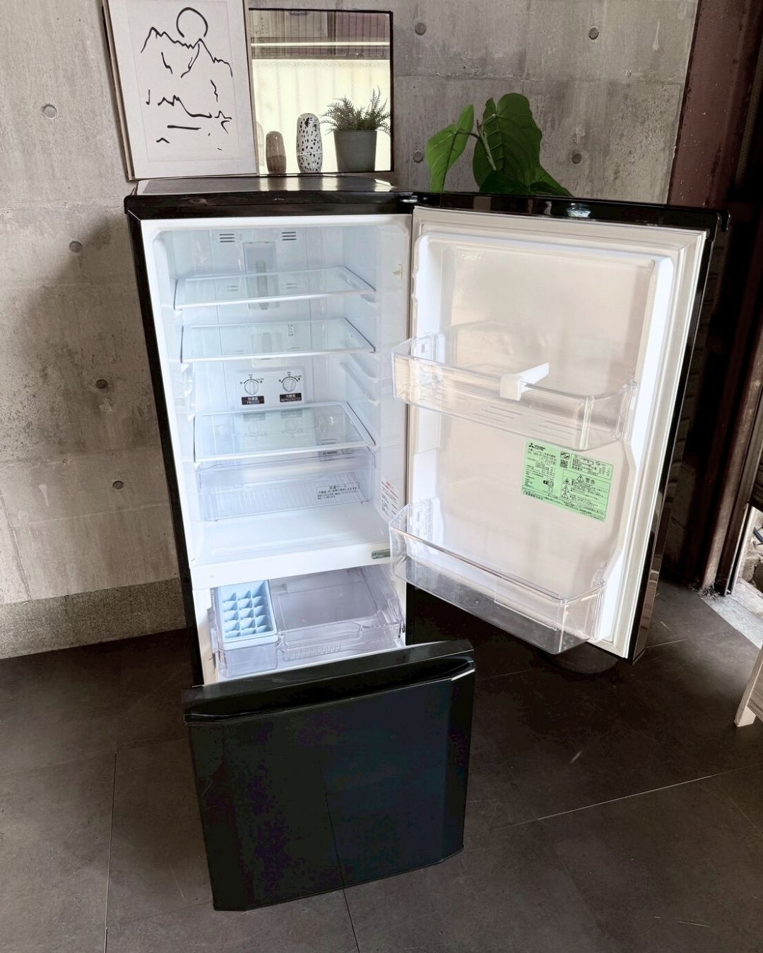 設置まで✨ MITSUBISHI 一人暮らし冷蔵庫 146L✨ 2022年製⭕️ 設置まで✨ 三菱 一人暮らし冷蔵庫 146L 2022年製 設置まで✨ 三菱