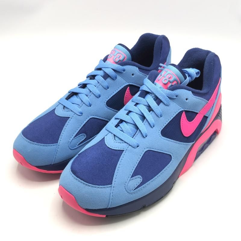 中古】NIKE AIR MAX 180 University Blue/Hyper Pink スニーカー 27.5