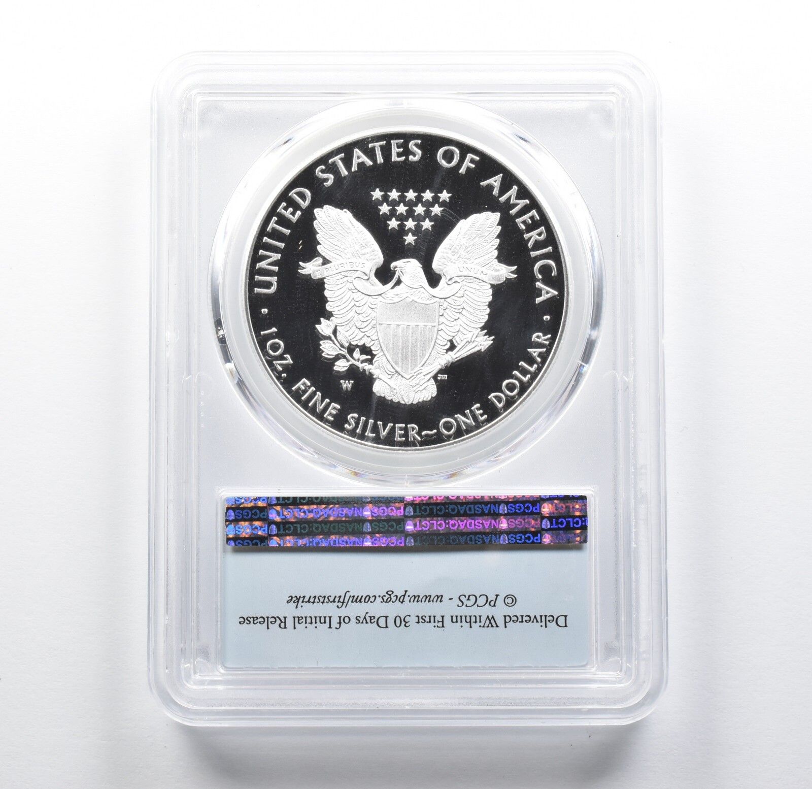 PR 70 DCAM 2018 W アメリカンシルバーイーグル FS PCGS 2170