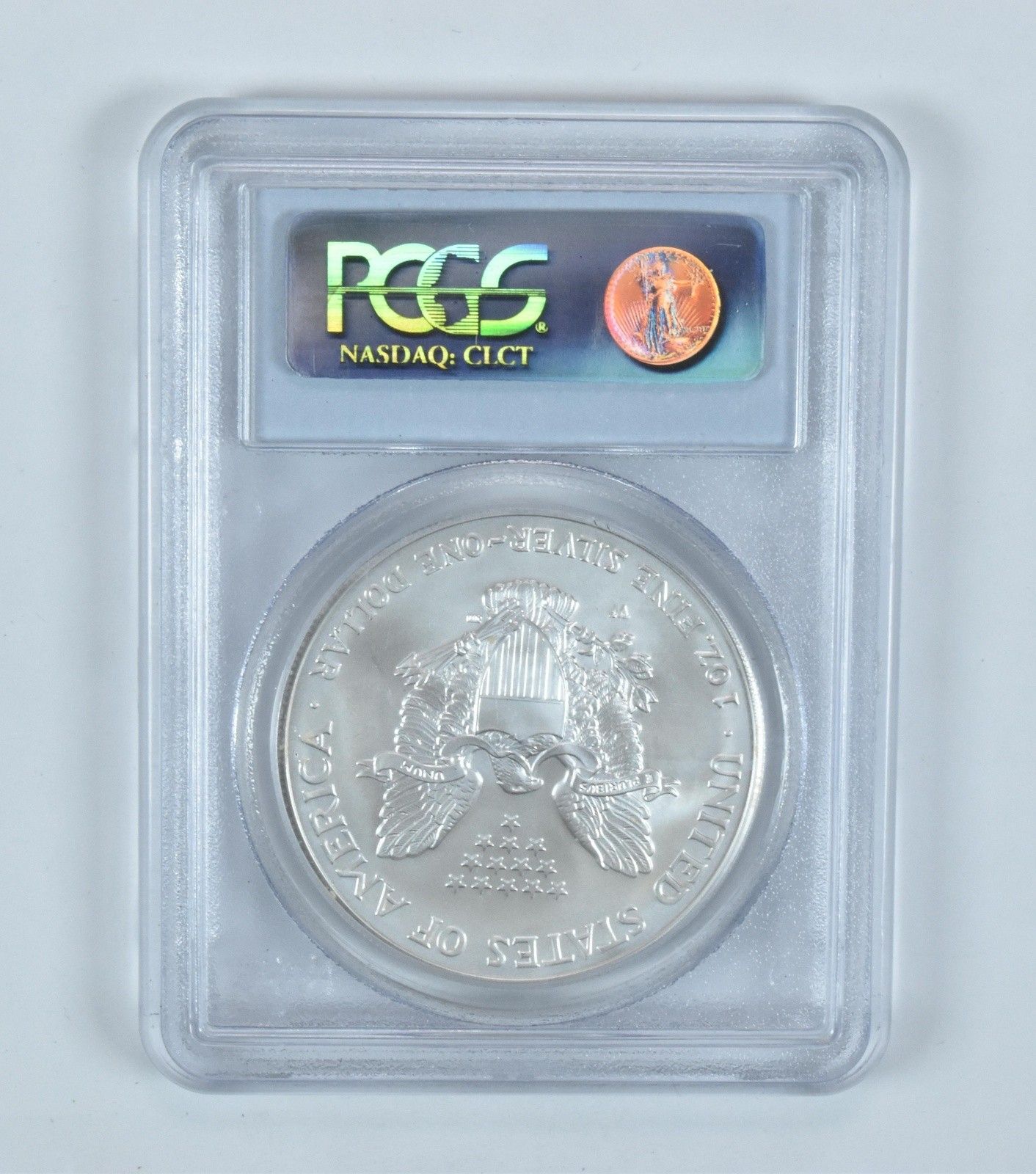 2007-W バーニッシュドシルバーイーグル MS69 PCGS ブルーラベル