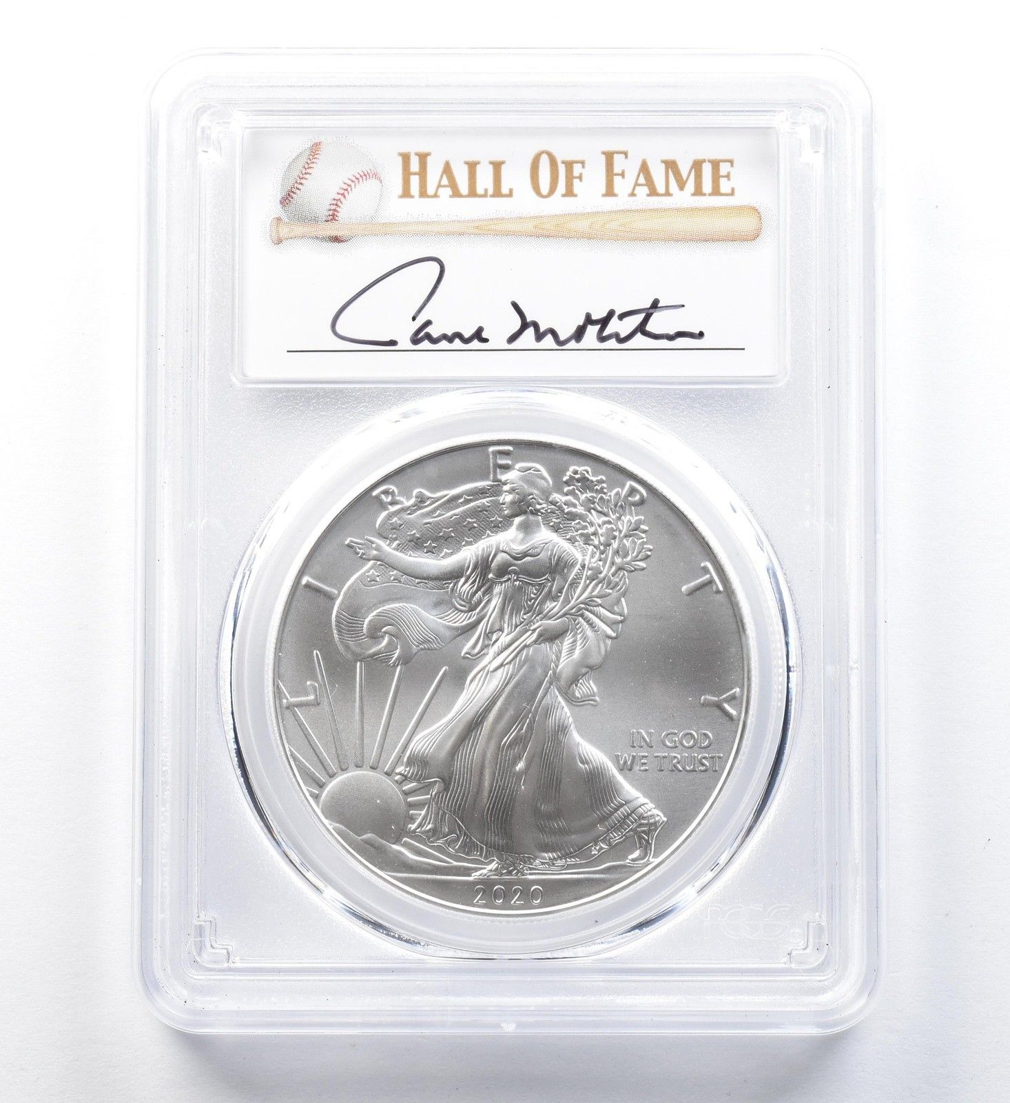 【新品】アメリカン シルバー イーグル銀貨2020シルバーPCGS MS70 2020 $1 American Silver Eagle MS70 PCGS - First Day of Issue