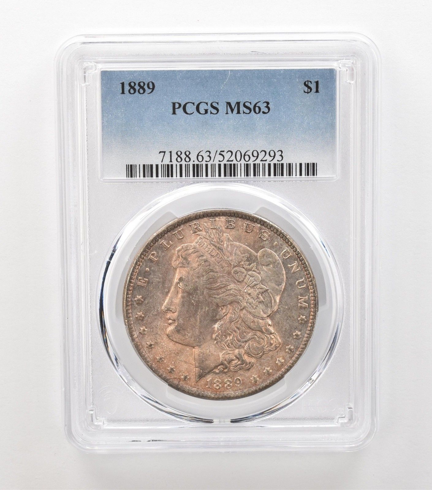 1889年 $1 銀貨 PCGS MS63 1889年 モルガン銀貨 MS63 PCGS T *6918 - メルカリ