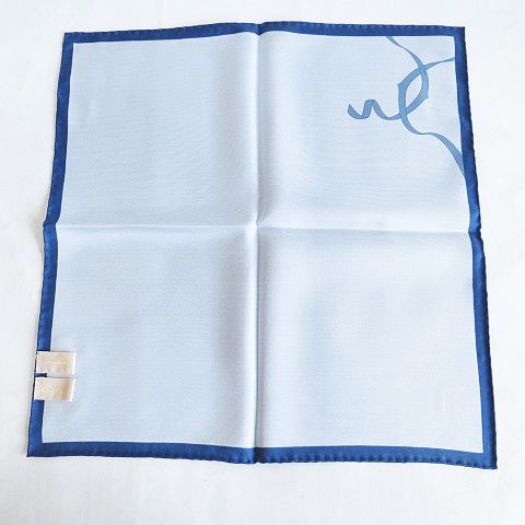 カルティエ Cartier ハンカチ ポケットチーフ リボン シルク スカーフ