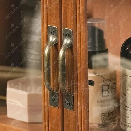 木製ラック 飾り棚 キャビネット　チェスト　アンティーク ビンテージ 昭和レトロ コレクションラック キャビネット 小型 木製 ラック 棚 収納 ショー