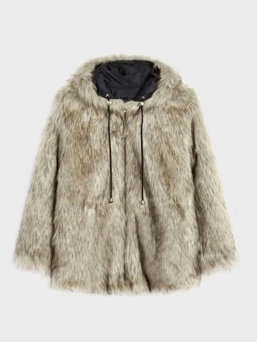 openyy ファーアウター ジャケット OPENYY ファージャケット reversible faux fur hood - メルカリ