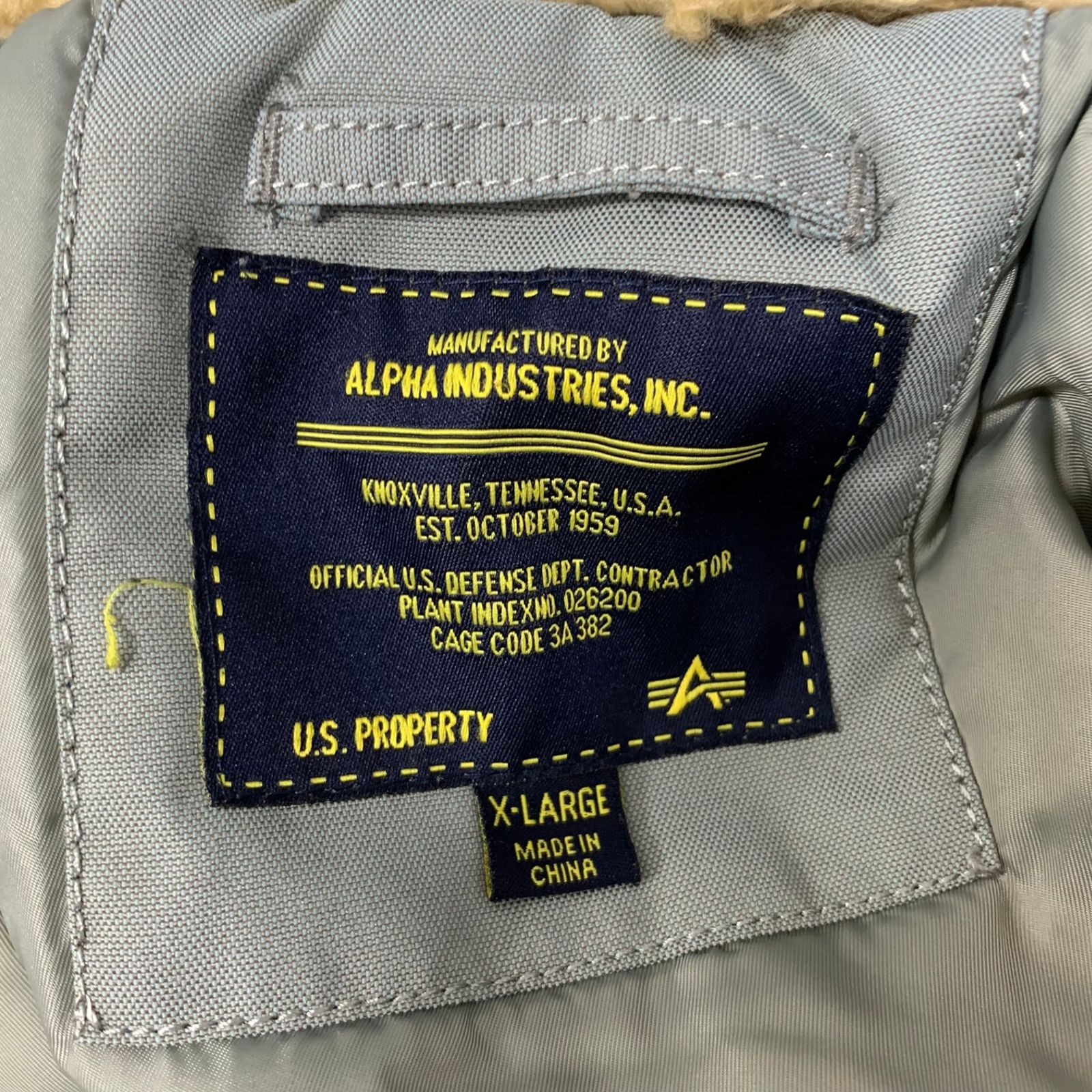 アルファ インダストリーズ ALPHA INDUSTRIES ミリタリーファー 