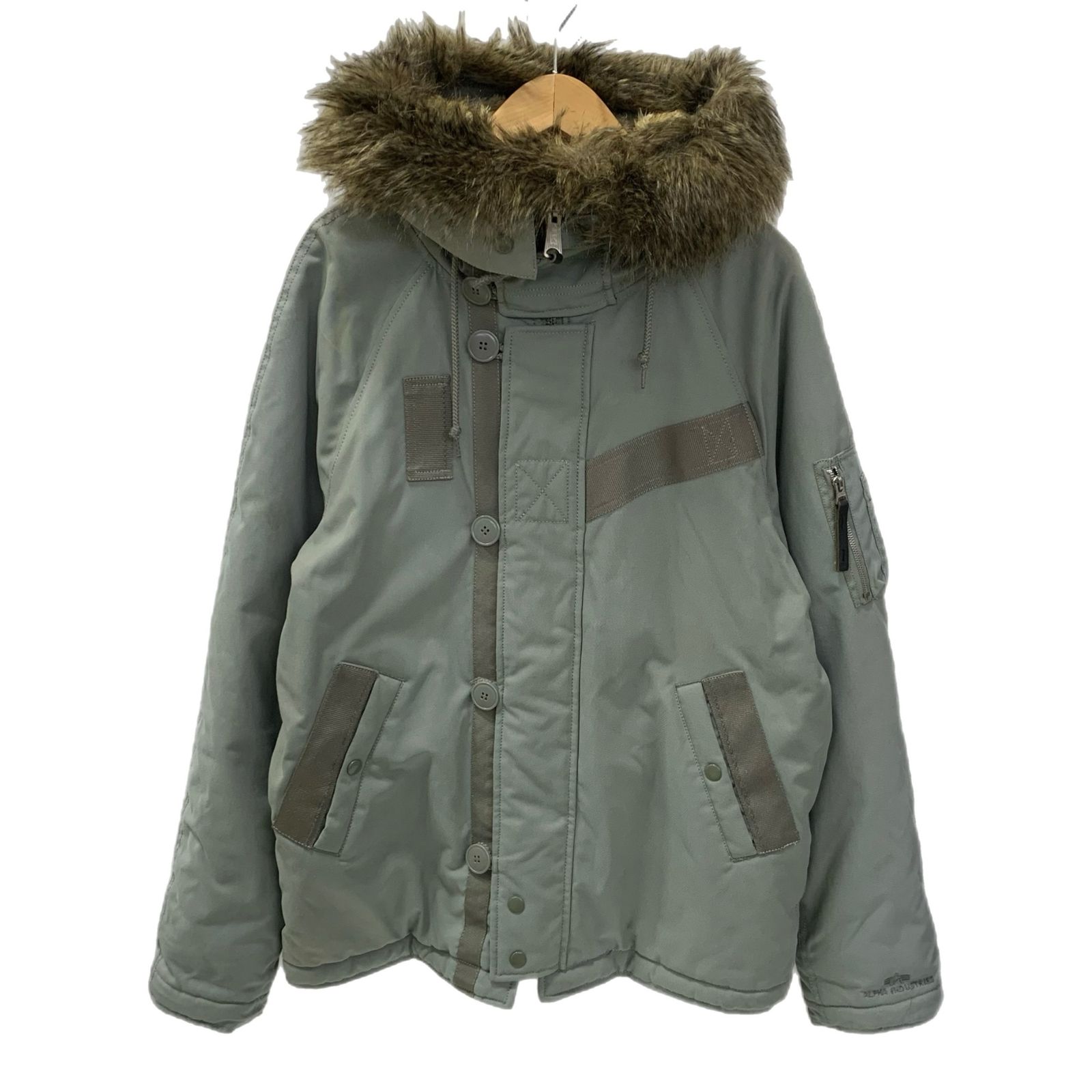 アルファ インダストリーズ ALPHA INDUSTRIES ミリタリーファー 