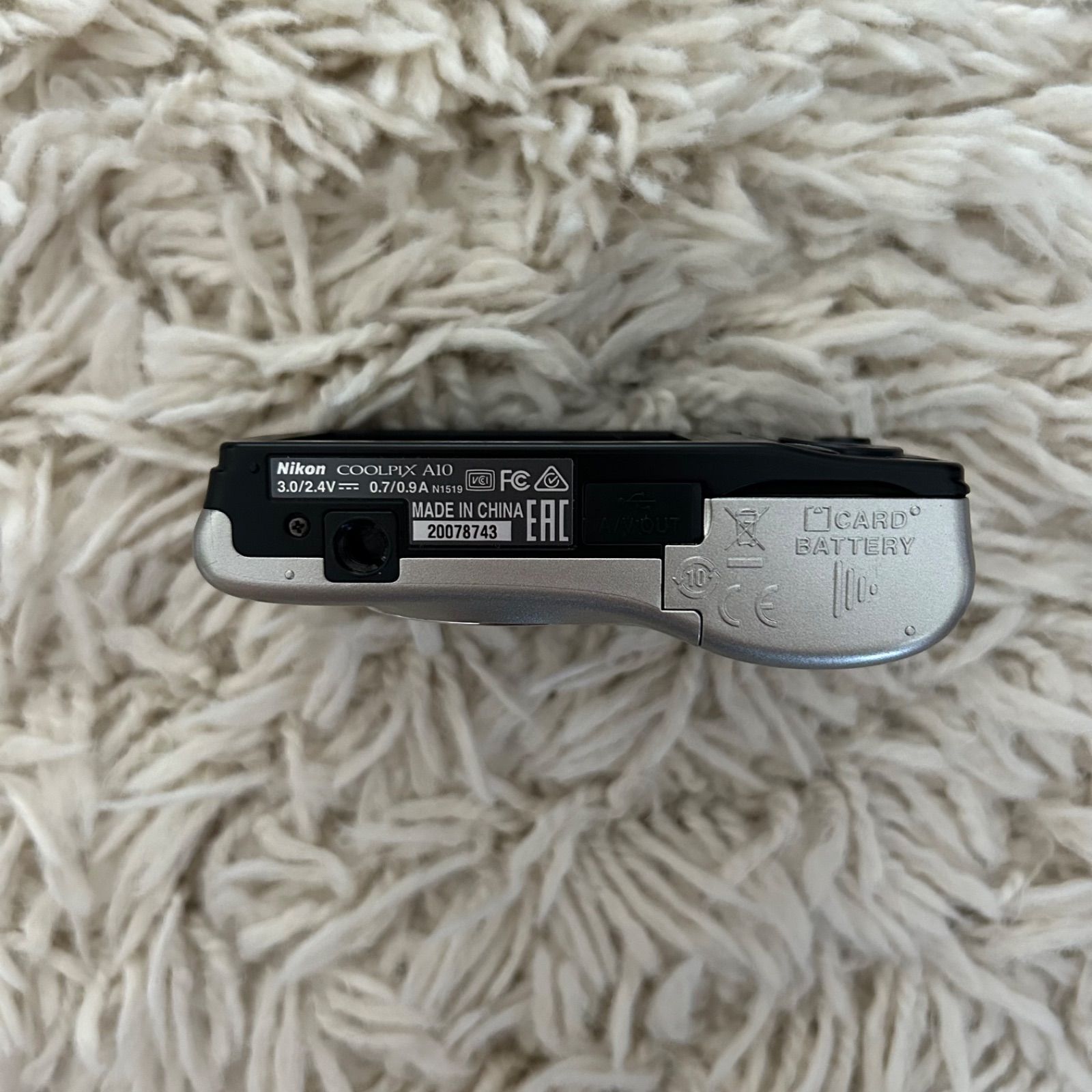 ✨大人気✨】Nikon COOLPIX A10 コンデジ 平成レトロ シルバー - メルカリ