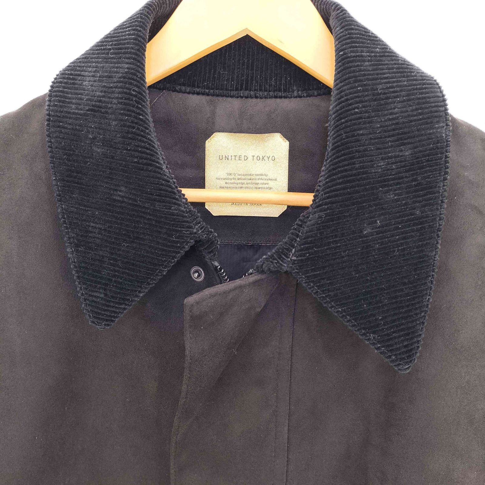 ユナイテッドトウキョウ UNITED TOKYO LEATHER TEX SUEDE HUNTING 