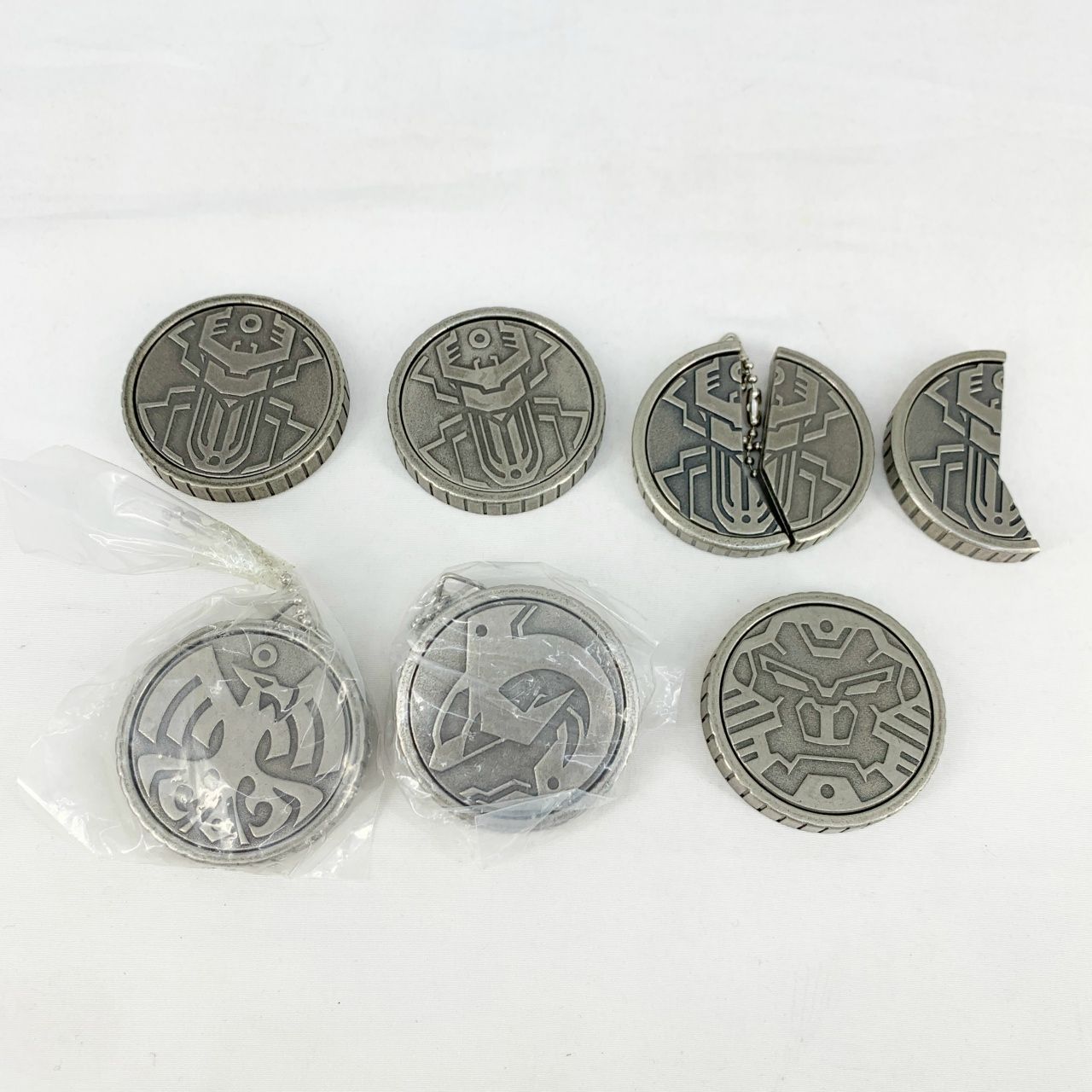 仮面ライダーオーズOOO ダイキャスト製セルメダルスイング2 メダル6枚