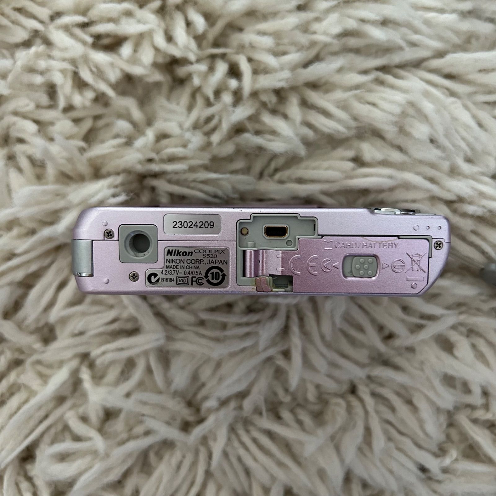 ✨大人気✨】Nikon COOLPIX S520 平成レトロ コンデジ ピンク - メルカリ