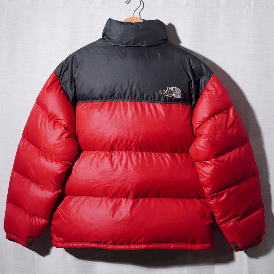 Down jacket 赤ダウンジャケット ノースフェイス 赤 公式 マウンテン