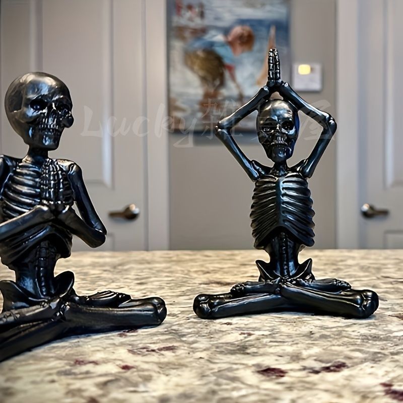 黒いスカル インテリア装飾 九谷焼SKULL～髑髏～ スカル大 黒塗り - 九谷焼 髑髏 ～SKULL～ - 伝統