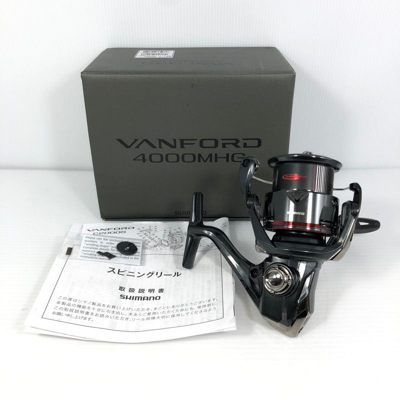 中古品】SHIMANO シマノ 24 ヴァンフォード 4000MHG スピニングリール
