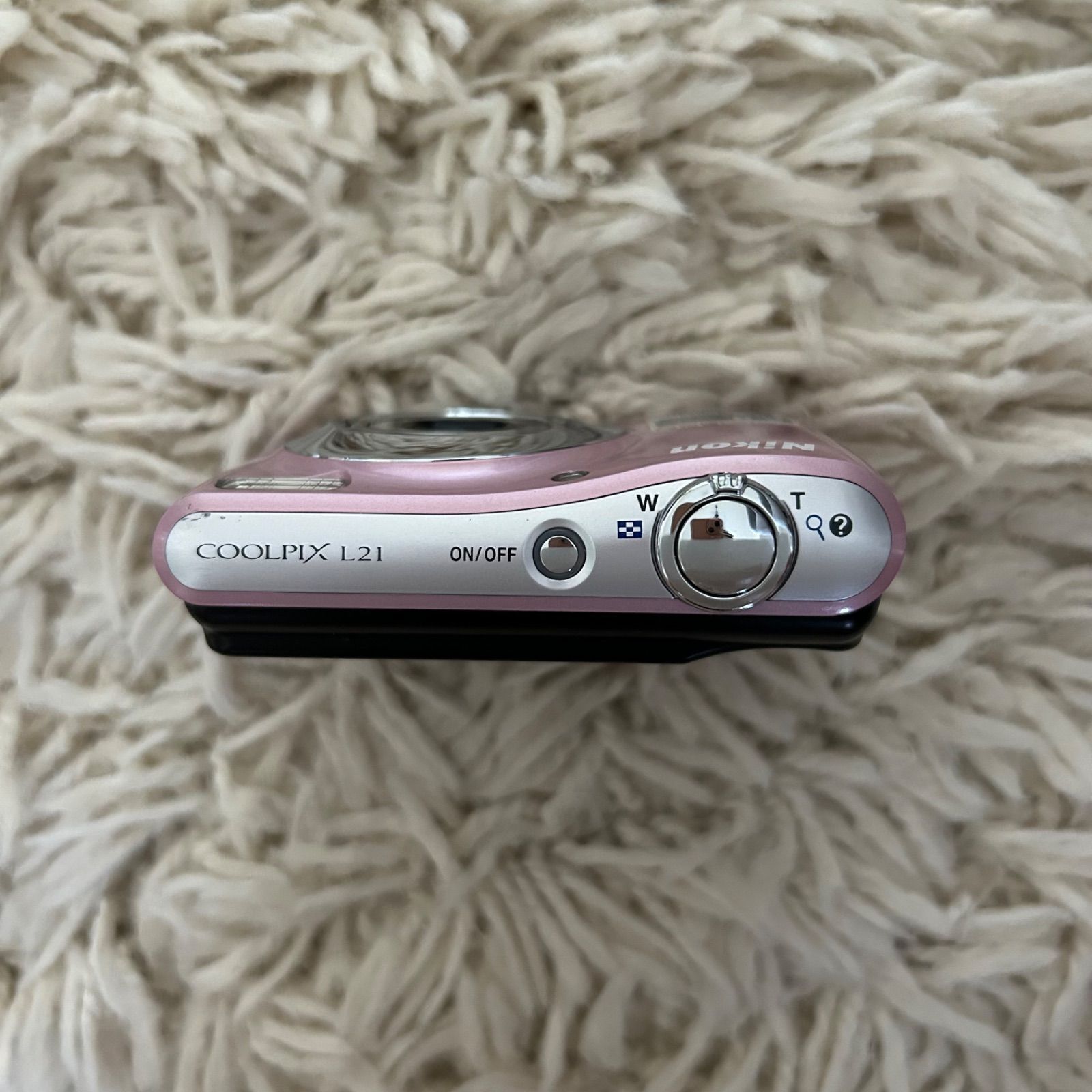 ✨大人気✨】Nikon COOLPIX L21 平成レトロ コンデジ ピンク - メルカリ