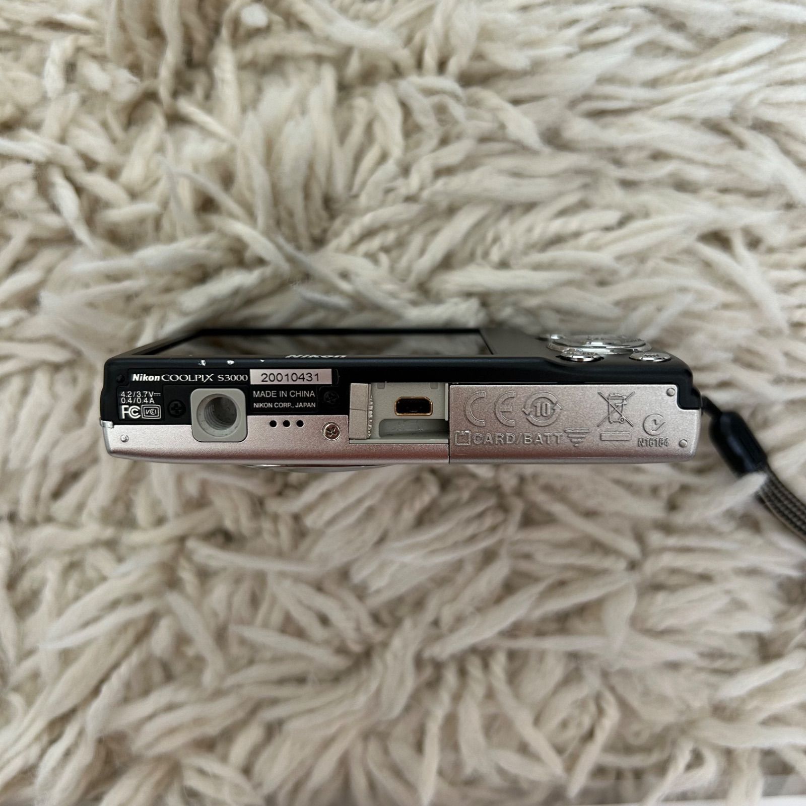 ✨美品✨】Nikon COOLPIX S3000 平成レトロ コンデジ シルバー - メルカリ