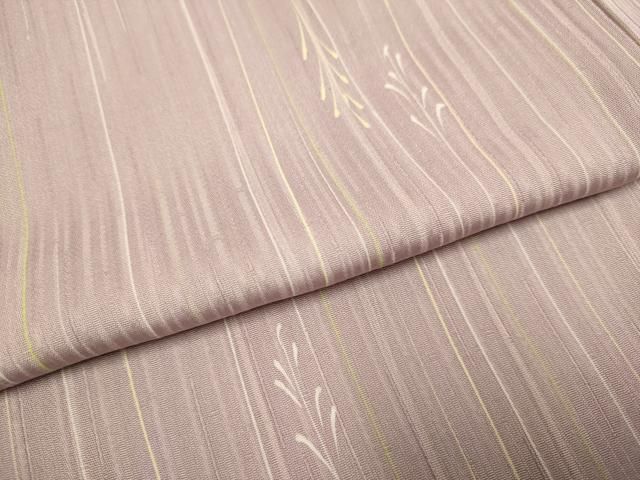 平和屋着物▽上質な小紋 単衣 草葉間道 正絹 逸品 DAAZ5471du - メルカリ