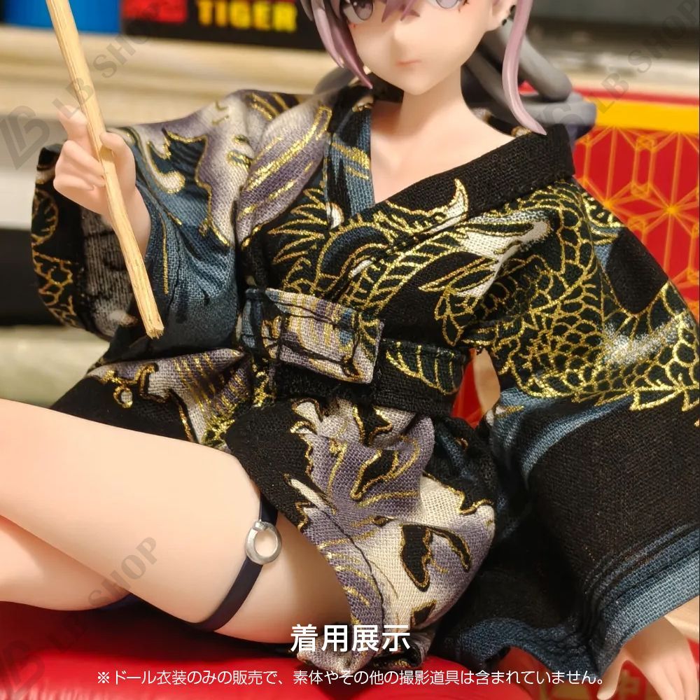 U68 BJD 1/3 ドール 衣装 和服　振袖 9点セット ハンドメイド U68 BJD 1/3 ドール 衣装 和服 振袖 9点セット ハンドメイド