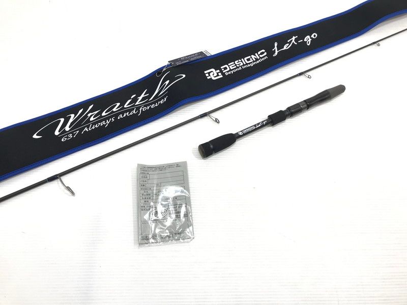 中古品】 デジーノ レイス エフィン LW-SJ70UL+RST2s スピニングロッド