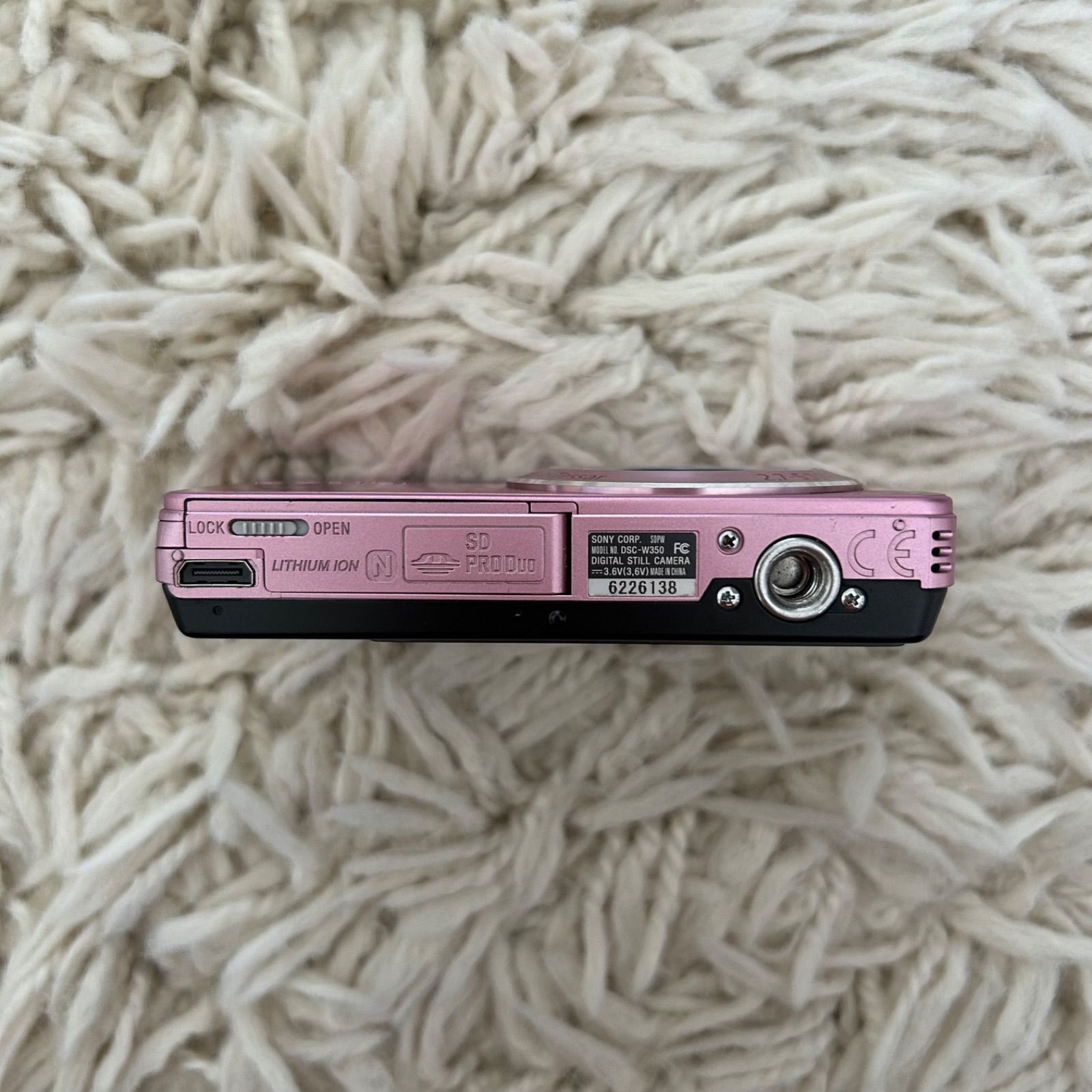 ✨大人気✨】SONY Cyber-shot DSC-W350 平成レトロ コンデジ ピンク