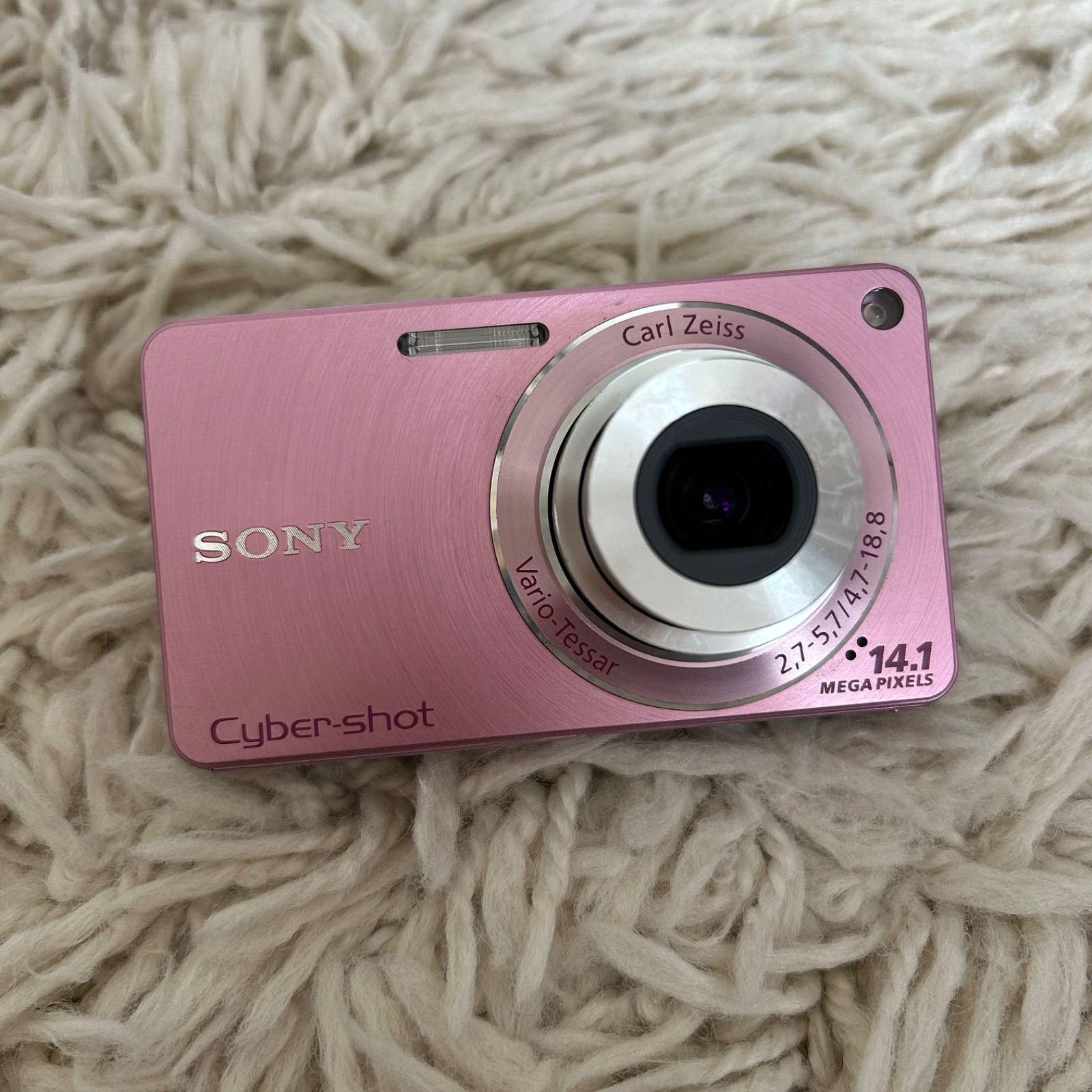 ✨大人気✨】SONY Cyber-shot DSC-W350 平成レトロ コンデジ ピンク