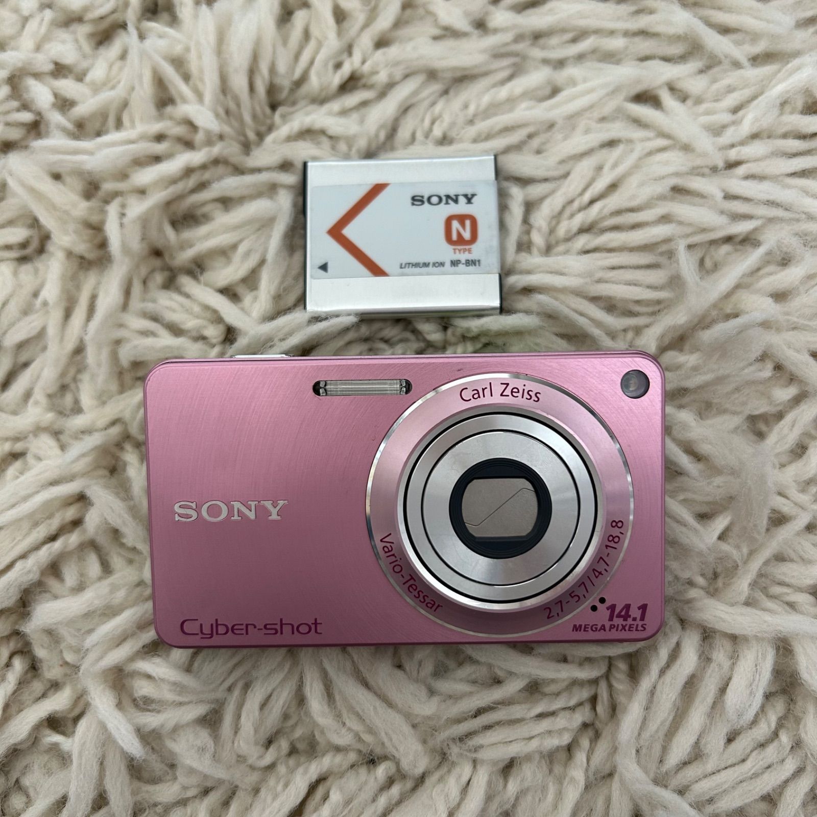 ✨大人気✨】SONY Cyber-shot DSC-W350 平成レトロ コンデジ ピンク