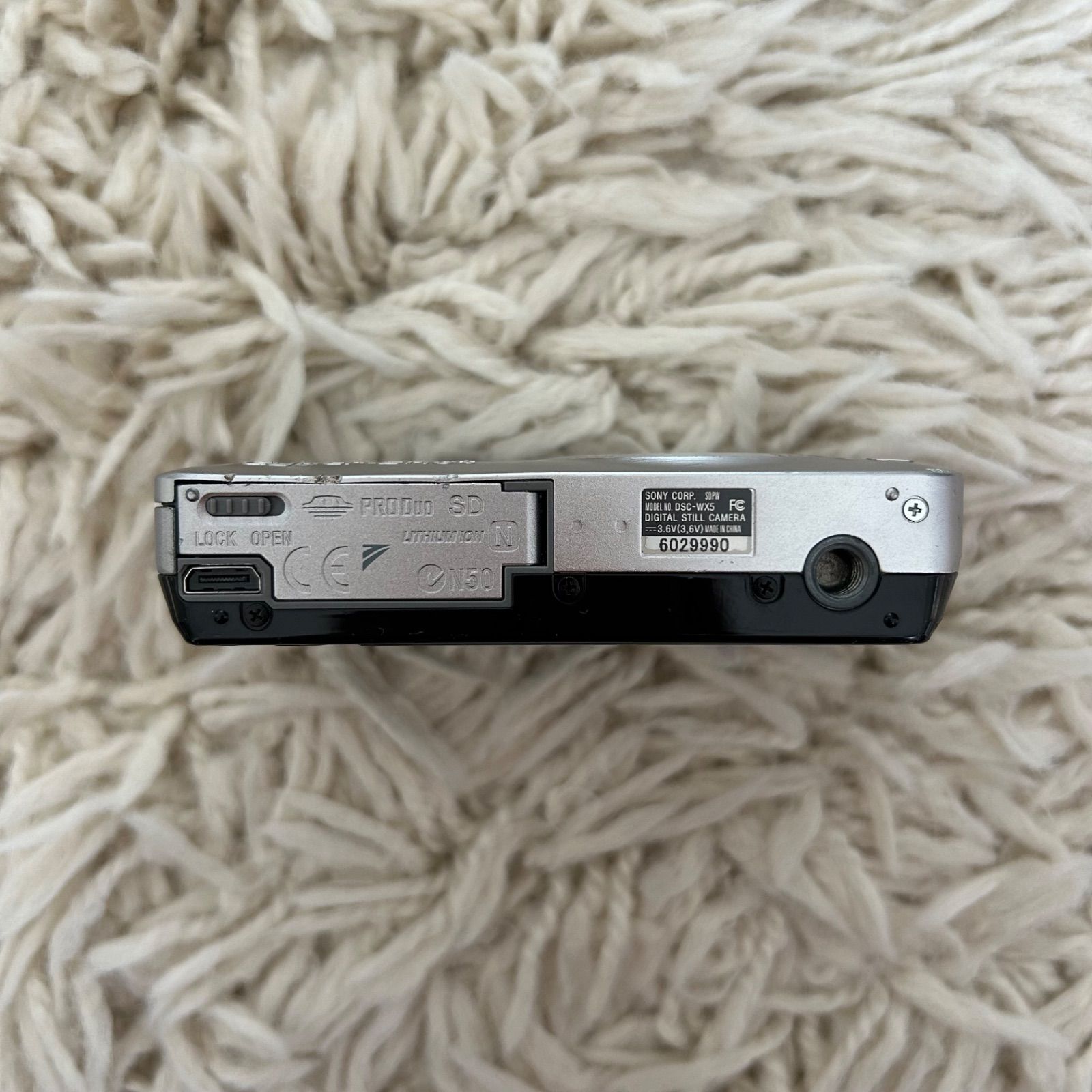 ✨大人気✨】SONY Cyber-shot DSC-WX5 平成レトロ コンデジ シルバー 