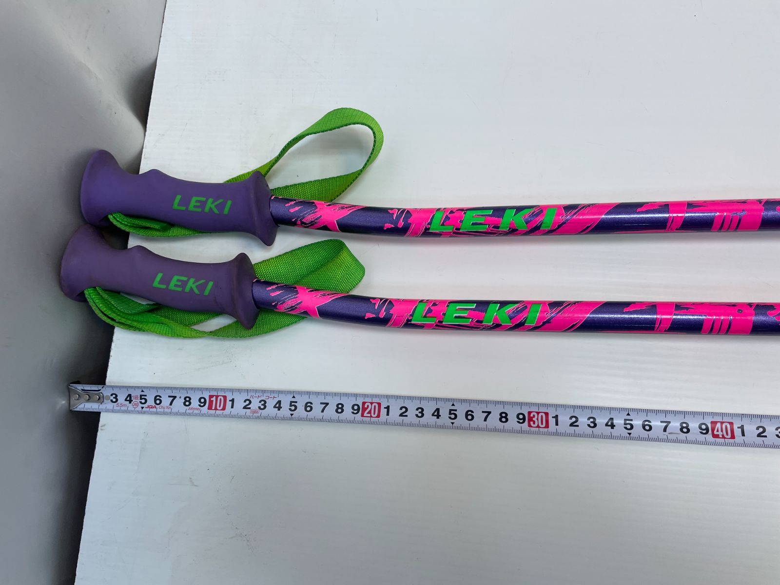 LEKI アルミ　スキー ストック 125cm ◇ スキー ストック LEKI 125 cm アルミ ポール ski-230514-03 レキ