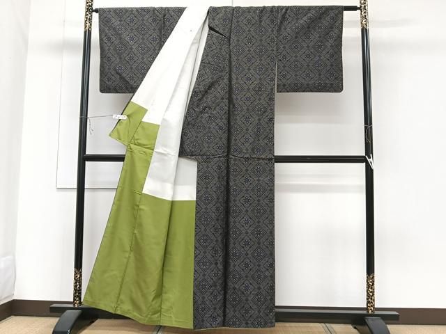 平和屋着物□本場大島紬 花菱文 正絹 逸品 CABB8486xi - メルカリ