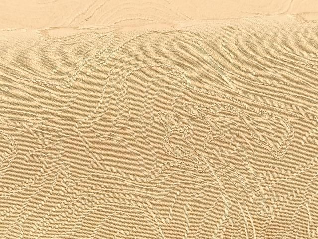 平和屋着物□上質な色無地 流水地紋 伽羅色 正絹 逸品 CABB3023xe