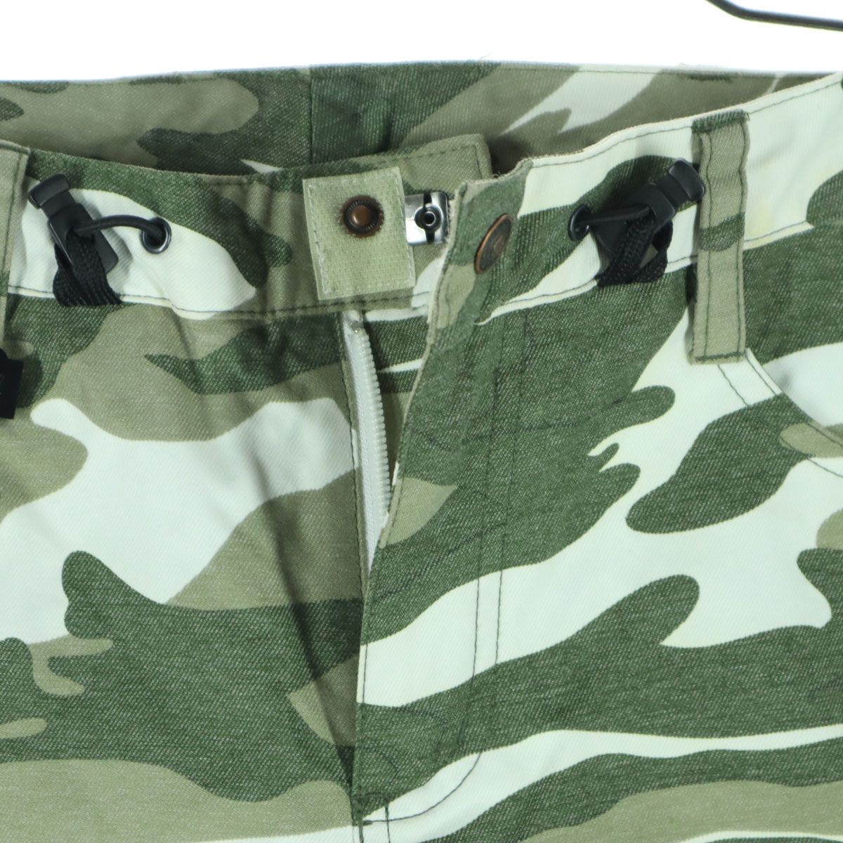 ROXY ロキシー 迷彩柄 スノーボード ナイロンパンツ S グリーン スキー