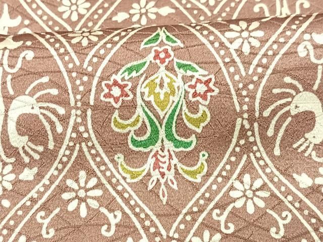 平和屋着物□上質な小紋 立涌花文 正絹 逸品 CABB3036xe - メルカリ