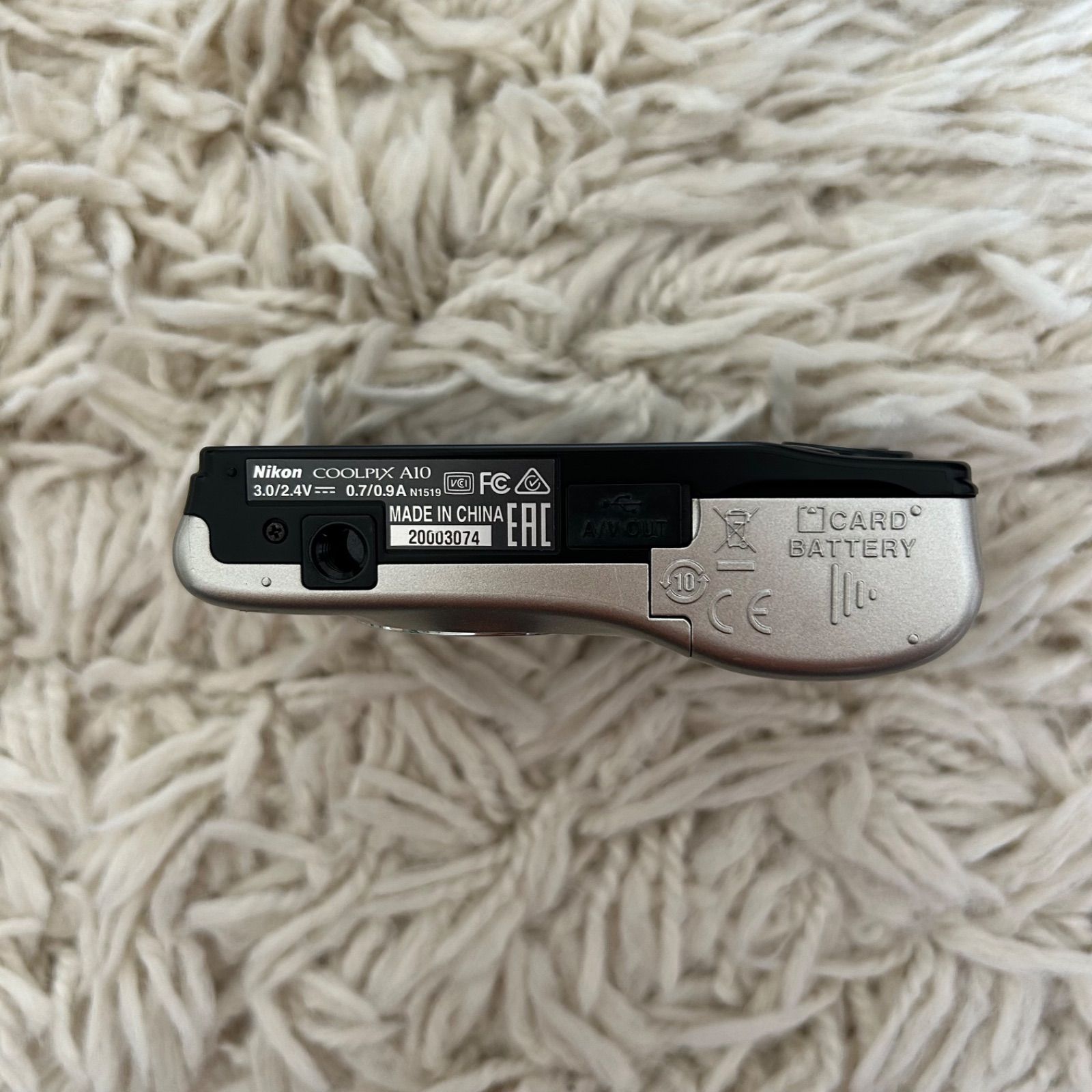 ✨美品✨】Nikon COOLPIX A10 平成レトロ コンデジ シルバー - メルカリ