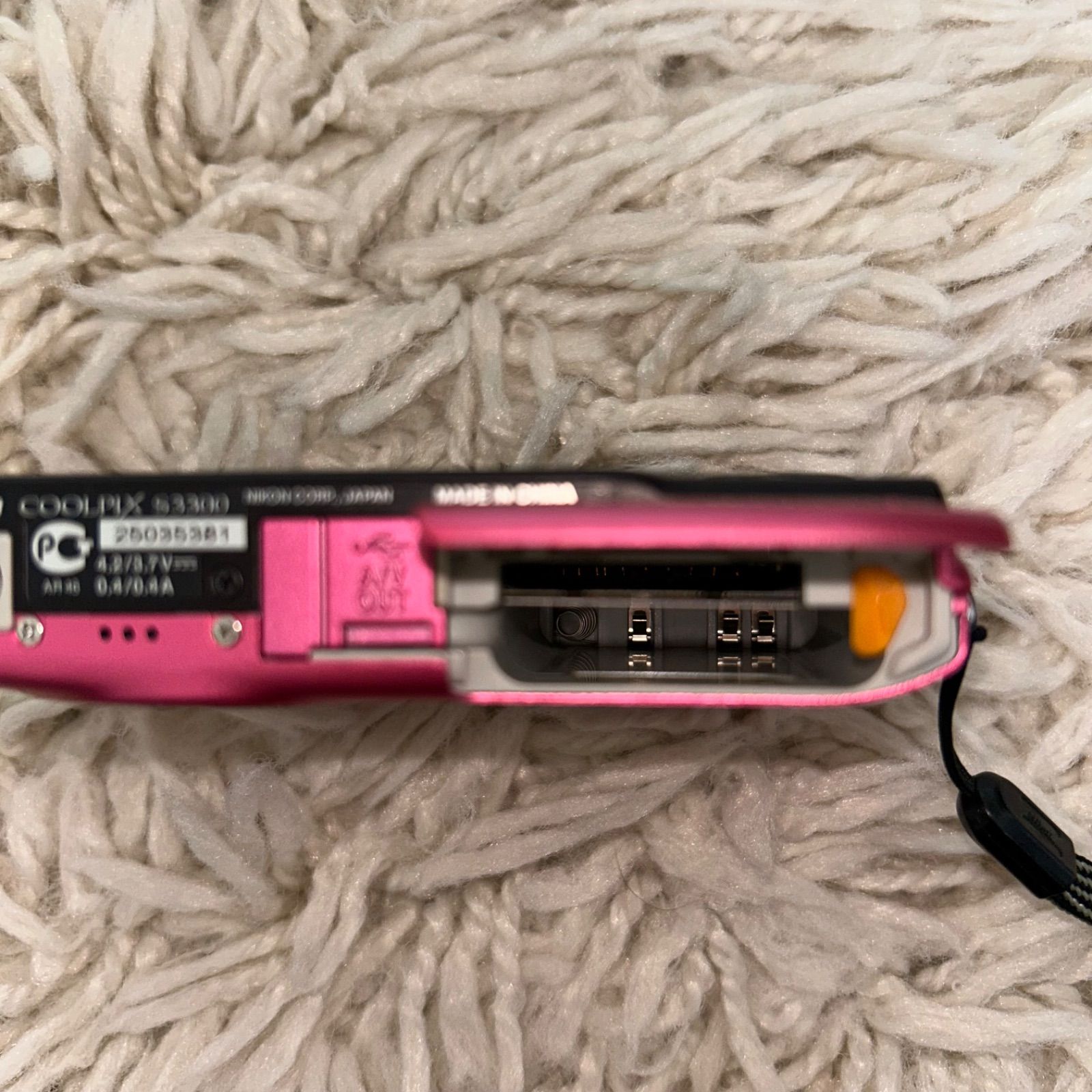 ✨美品✨】Nikon COOLPIX S3300 平成レトロ コンデジ ピンク - メルカリ