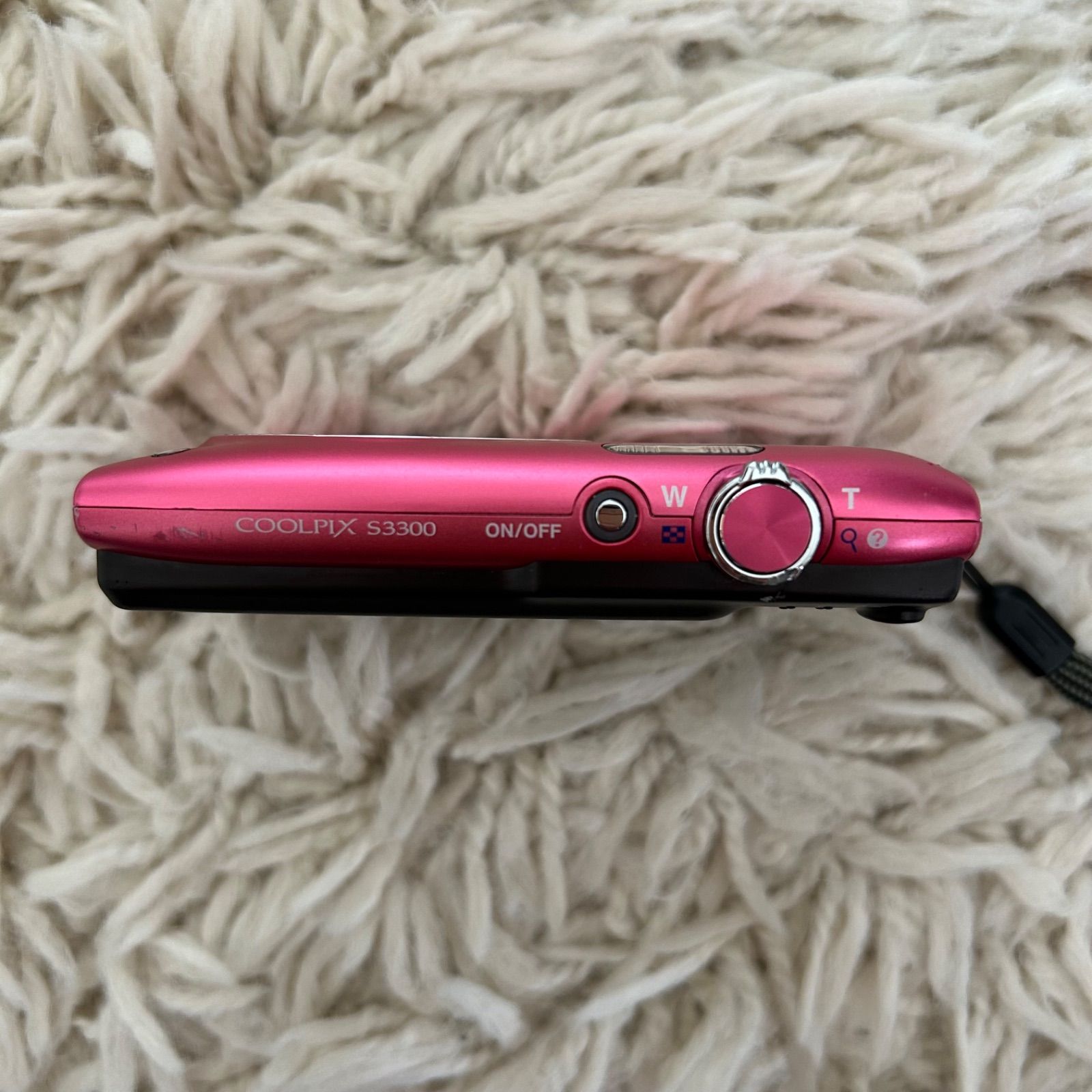 ✨美品✨】Nikon COOLPIX S3300 平成レトロ コンデジ ピンク - メルカリ