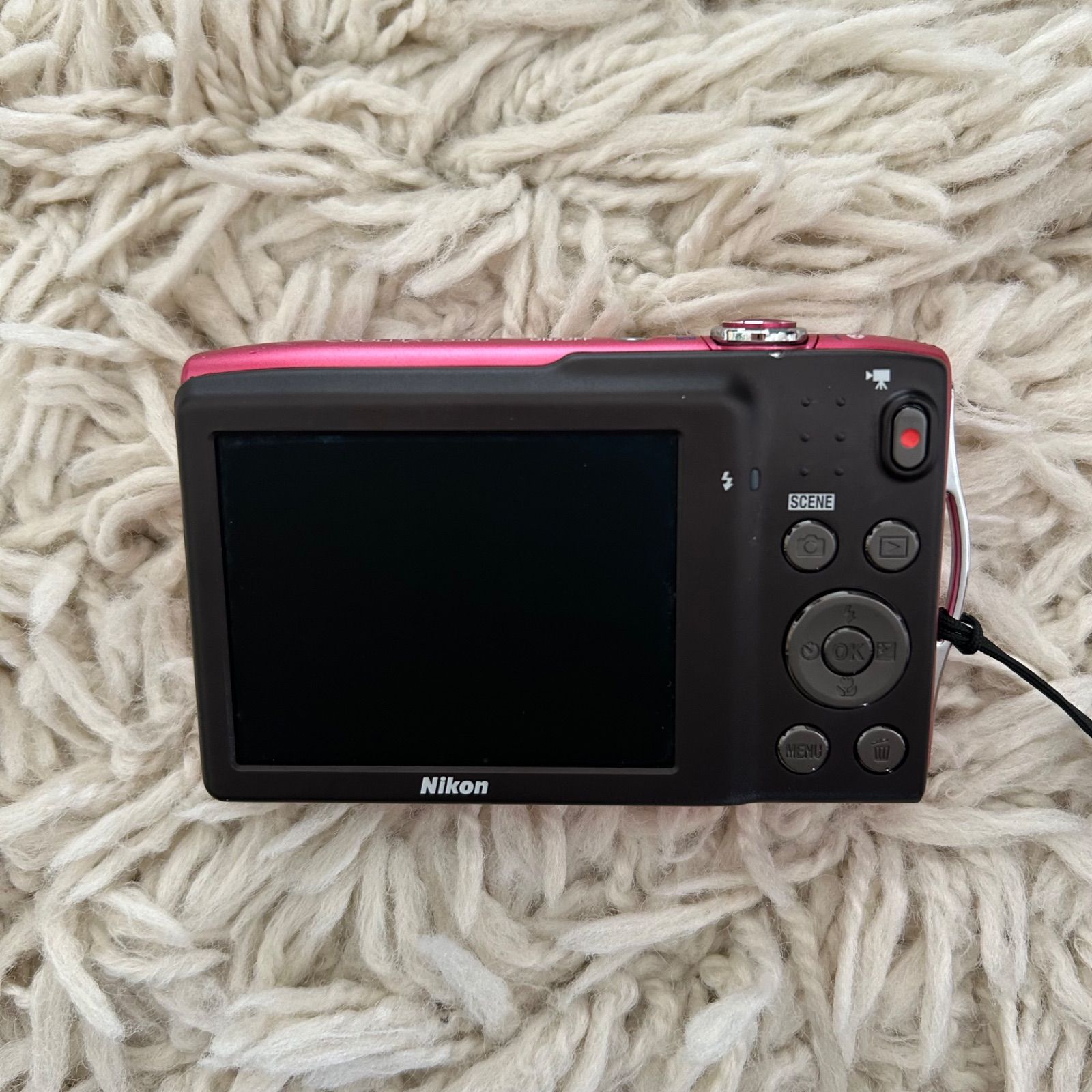 【完動品】Nikon COOLPIX S3300 コンデジ ピンク 動作確認済 完動品】Nikon COOLPIX S3300 ピンク デジカメ 動作確認済 - メルカリ