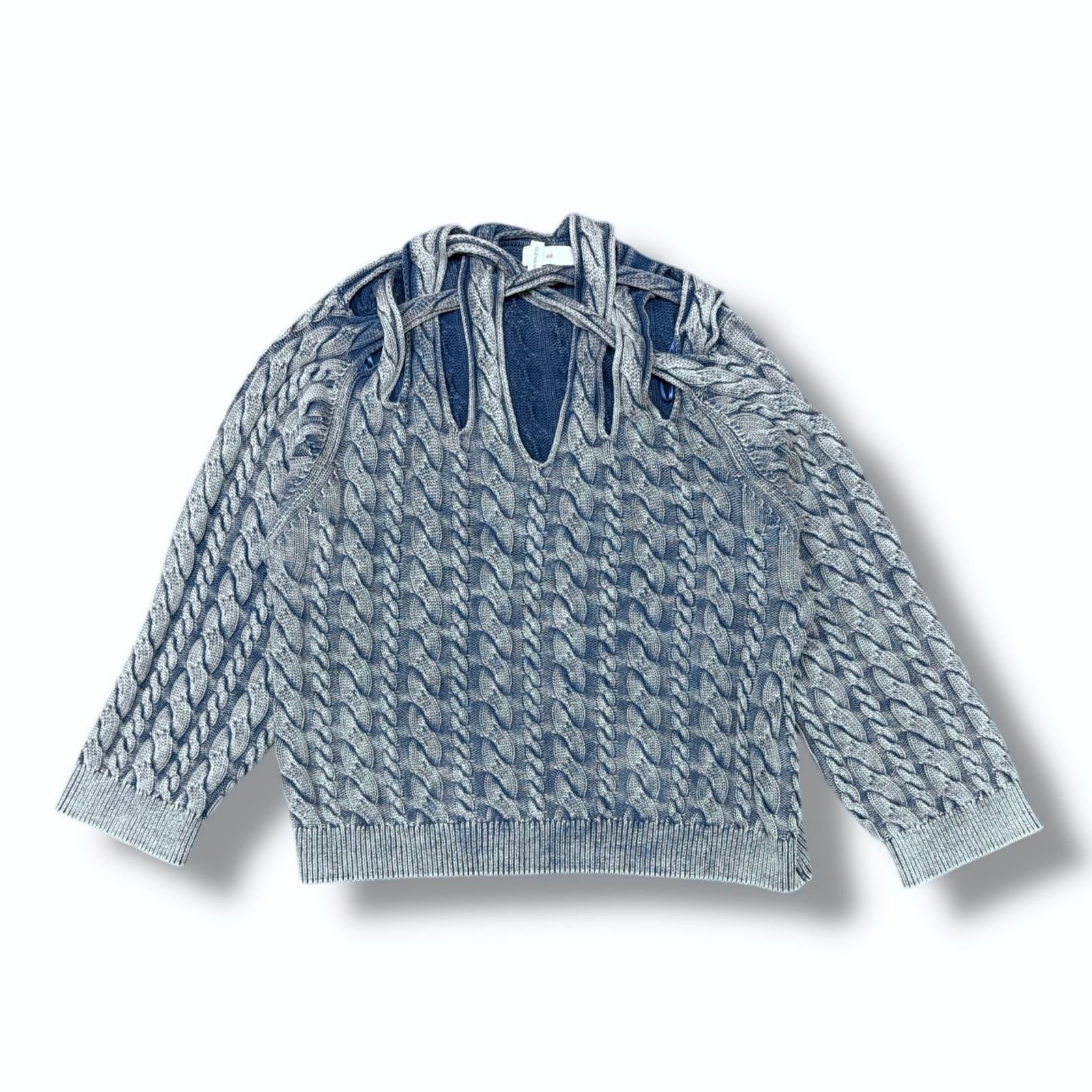  GLENN MARTENS アウトケーブルニットセーターS H&M GLENN MARTENS 公式通販 アウトケーブルニットセーターS 10月