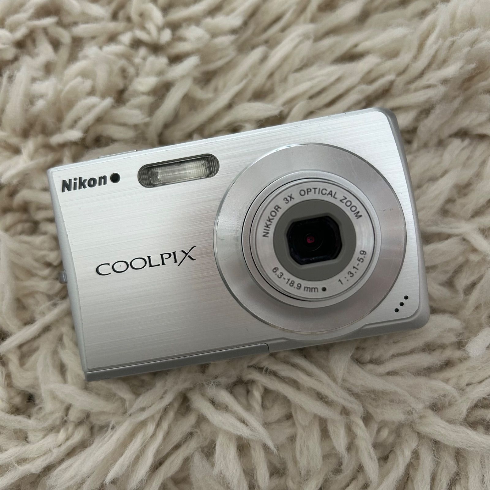 ✨美品✨】Nikon COOLPIX S200 平成レトロ コンデジ シルバー - メルカリ
